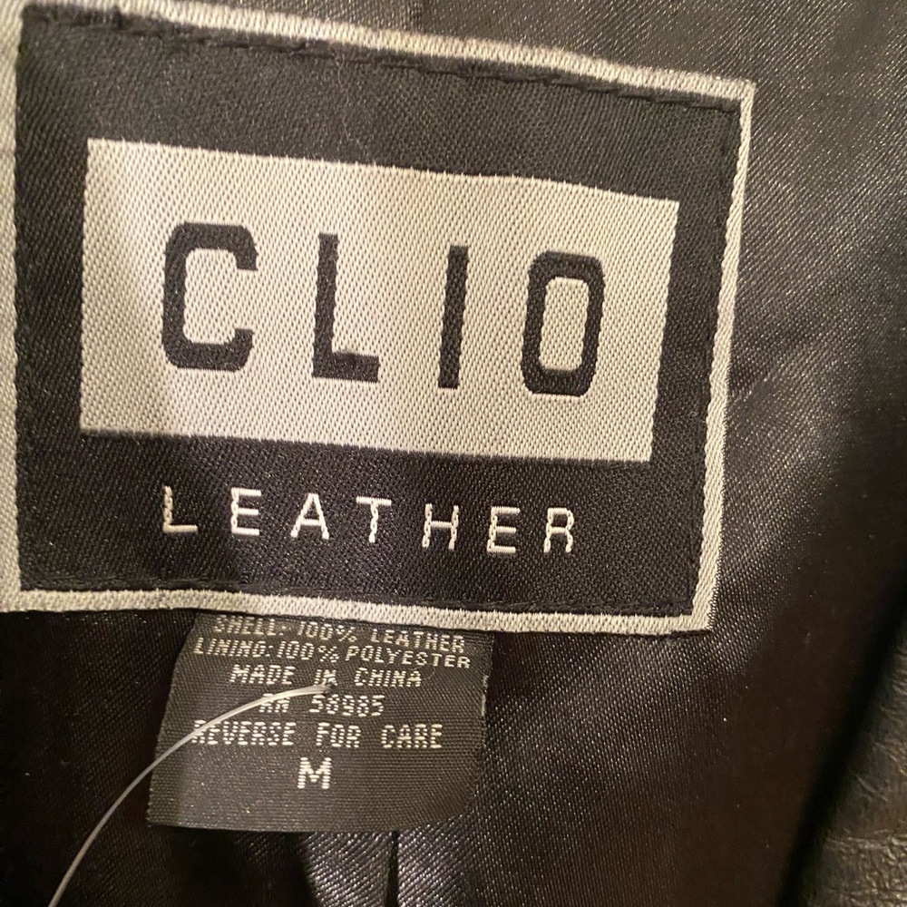 Fully Lined Clio Leather Jacket. Previously Owned… - image 2